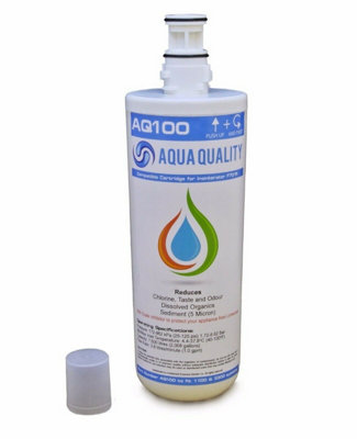 AQ-100 Compatible with InSinkErator F701R Hot Tap Water Filter - Fits HC1100 & HC3300 Systems