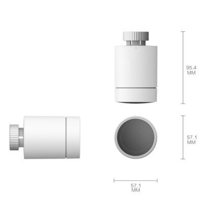 Aqara Smart Home Radiator Thermostat E1 Twin Pack with Aqara Smart Hub M2 - 9
