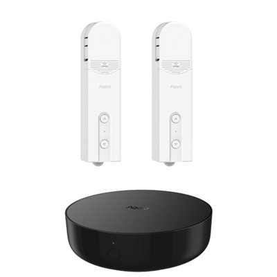 Aqara Smart Home Roller Shade Driver E1 (Twin Pack) with Aqara