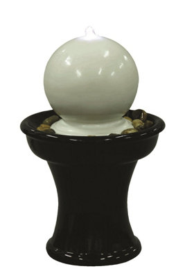 Aqua Creations Alicia Ceramic Fountain Mains Plugin Powered Water Feature