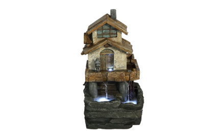 Aqua Creations Alpine House Mains Plugin Powered Water Feature