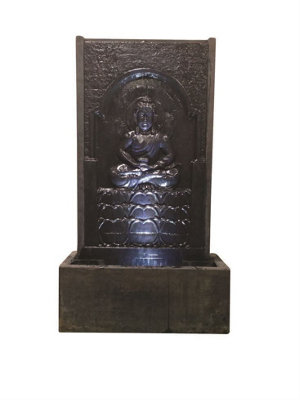 Aqua Creations Bali Wall Fountain Mains Plugin Powered Water Feature