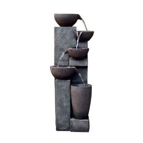 Aqua Creations Burgos Pouring Bowls Mains Plugin Powered Water Feature