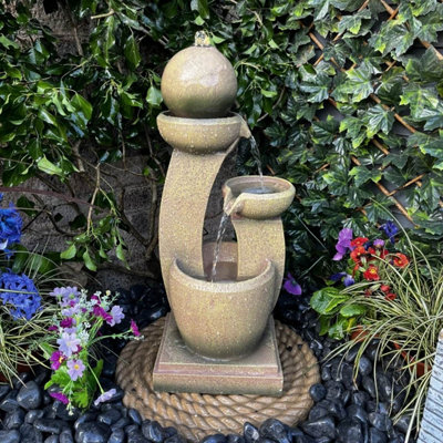 Aqua Creations Clearlake 3 Fall Mains Plugin Powered Water Feature