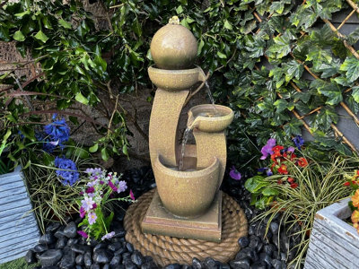 Aqua Creations Clearlake 3 Fall Mains Plugin Powered Water Feature
