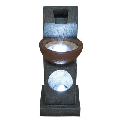 Aqua Creations Cotswold Cascade Mains Plugin Powered Water Feature