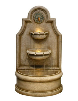 Aqua Creations Elwood Classic Fountain Mains Plugin Powered Water Feature with Protective Cover