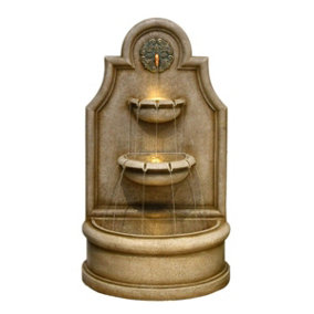 Aqua Creations Elwood Classic Fountain Mains Plugin Powered Water Feature with Protective Cover
