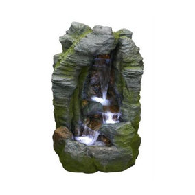 Aqua Creations Fareham Hidden Falls Mains Plugin Powered Water Feature with Protective Cover
