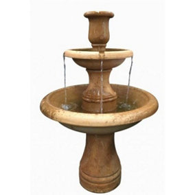 Aqua Creations Kaelin Fountain Mains Plugin Powered Water Feature with Protective Cover