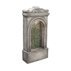 Aqua Creations Lynmouth Rain Effect Mains Plugin Powered Water Feature with Protective Cover