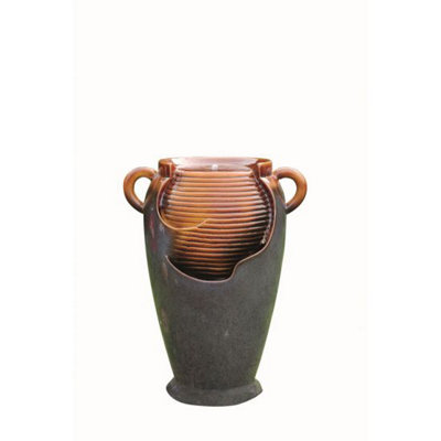 Aqua Creations Maria Ceramic Fountain Solar Water Feature with ...