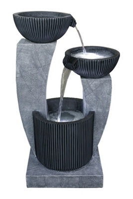 Aqua Creations Redbridge 2 Fall Mains Plugin Powered Water Feature with Protective Cover