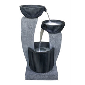 Aqua Creations Redbridge 2 Fall Mains Plugin Powered Water Feature with Protective Cover