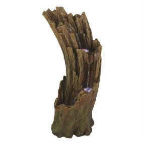 Aqua Creations Woodland 3 Fall Mains Plugin Powered Water Feature with Protective Cover