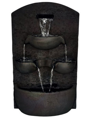 Aqua Creations Zaria Fountain Mains Plugin Powered Water Feature with Protective Cover
