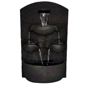 Aqua Creations Zaria Fountain Solar Water Feature with Protective Cover
