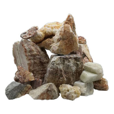 Aqua One Choi Ha 20kg Mixed Aquarium Rocks Unique Natural Stones