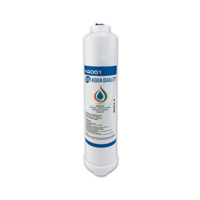 Aqua Quality Inline Fridge Water Filters Compatible with Samsung GE Daewoo LG Beko Bosch Hotpoint (1 Pack)