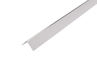 Aquaclad External Corner - Chrome- For 8mm Bathroom Cladding | DIY At B&Q