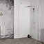 Aquadart Walk In Wet Room Shower Enclosure Screen 8mm - 500x2000mm