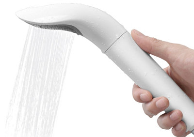 Aquafilter White Shower Head Anti Chlorine Water Filter with Replaceable Cartridge