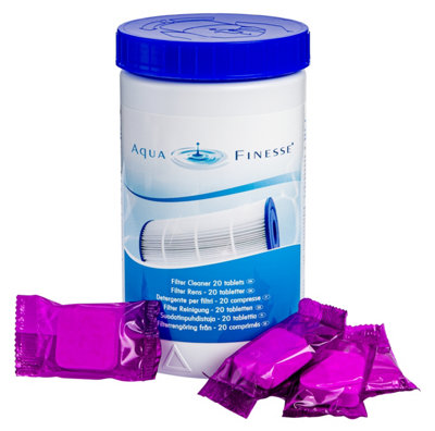 Image showcasing AquaFinesse Filter Cleaning Tablets | DIY at B&Q