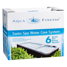 AquaFinesse Swim Spa Water Treatment Luxurious safe simple 6 months supply