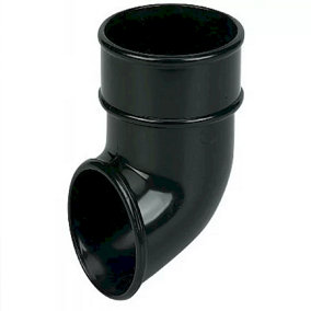 Aquaflow Black Round Downpipe Shoe - PACK OF 5