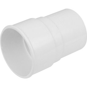 Aquaflow White Round Downpipe Joint - PACK OF 5