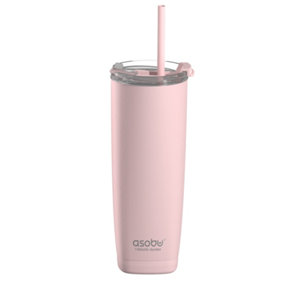Aqualina Stainless Steel Insulated Tumbler 600ml Pink