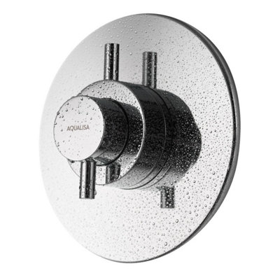 Aqualisa Aspire ASP001CF DL Concealed Thermostatic Mixer Shower With Fixed Head Chrome
