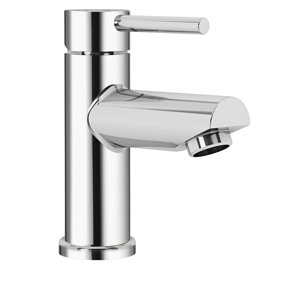 Aqualisa CB.LPT.19 Uptown Chrome Pillar Tap Large (Includes Click Clack Waste)