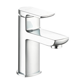 Aqualisa DT.SPT.CH Downtown Chrome Pillar Tap Small (Includes Click Clack Waste)