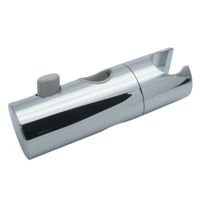 Aqualisa Rush/Dual 22mm Rail Shower Head Clamp Bracket Holder - Chrome ...