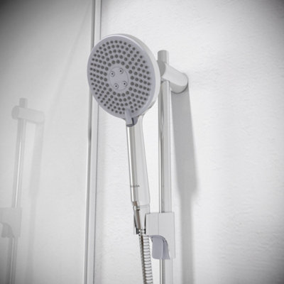 Aqualisa Smart Glo GLO.A2.BV.DVFC.23 Dual Outlet Smart Shower Riser ...