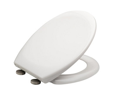 AQUALONA Duroplast Toilet Seat - with Soft Close and One Button Quick ...