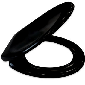 AQUALONA Duroplast Toilet Seat - with Soft Close and One Button Quick Release