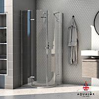 Aqualux Aquarius 8  Quad (Double Door) 900 x 900 x 2000mm