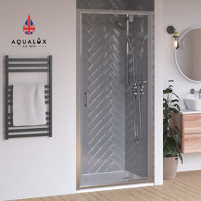 Aqualux Edge 8 Pivot Door 760 x 2000mm