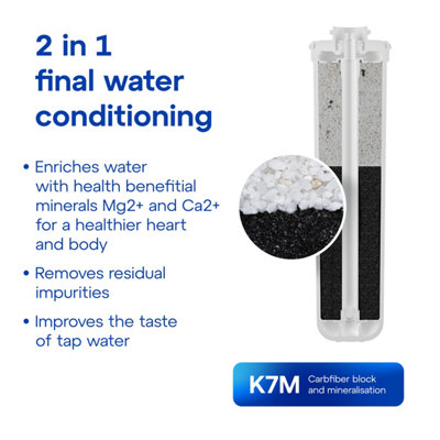 AQUAPHOR RO-101S Compact Reverse Osmosis Under Sink Water Filtration System. Removes viruses, bacteria, heavy metals.