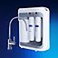 Aquaphor RO-202S Premium Reverse Osmosis Under Sink Drinking Water Filtration System, fully automatic.