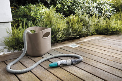 Aquapop Irrigation Kit in Grey with Extensible Hose
