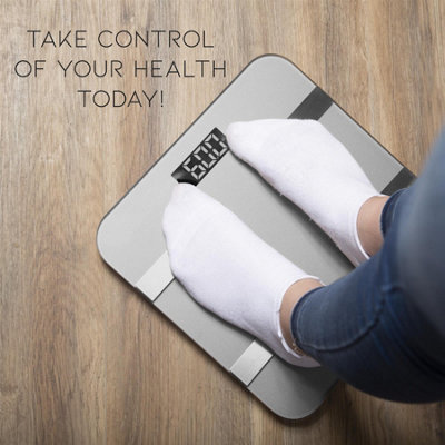 Aquarius 16 in 1 Health Bluetooth Smart Body Analysis Weighing Scale - 5