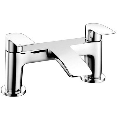 Aquarius Arc Bath Filler Mixer Tap Chrome - 3