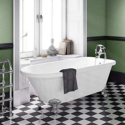 Freestanding bath shop with feet