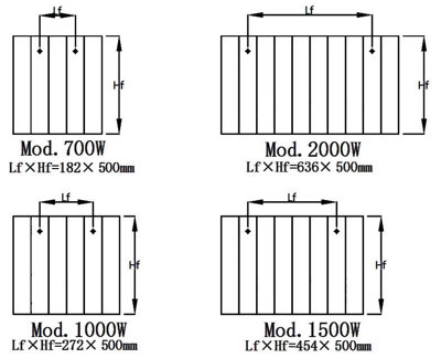 Aquarius DigiTherm Programmable Electric Radiator with LCD Display in Anthracite 500 x 907mm