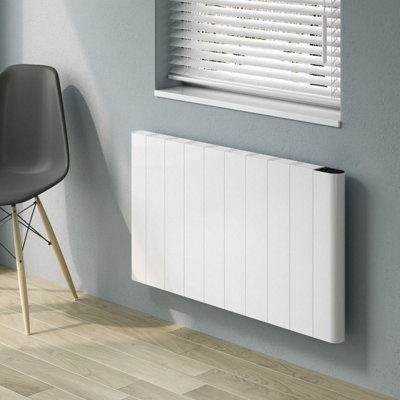 Aquarius DigiTherm Programmable Electric Radiator with LCD Display in White 500 x 907mm