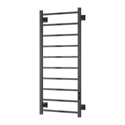 Aquarius DigiTherm Velino Dry Electric Radiator with LCD Display Gunmetal Grey 1200 x 500mm