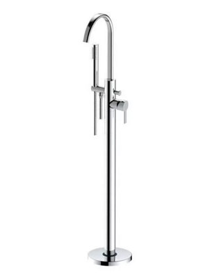 Aquarius Evolution Floorstanding Bath Shower Mixer Tap Chrome